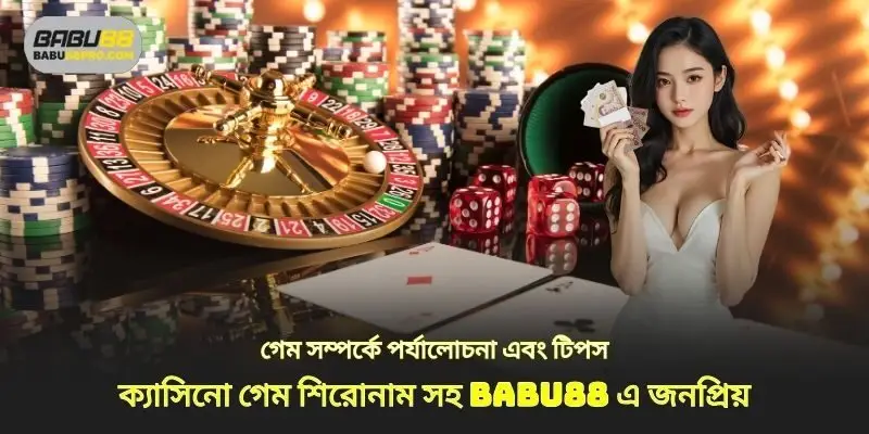 babu88‑এর জনপ্রিয় গেমগুলোর রিভিউ ও টিপস ক্যাসিনো খেলা সঙ্গে