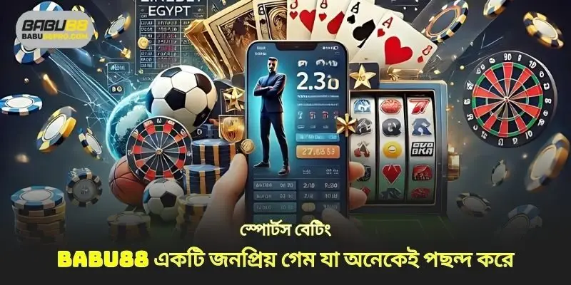 ক্রীড়া বাজি হয় জনপ্রিয় গেম babu88 অনেক মানুষ পছন্দ করেছে