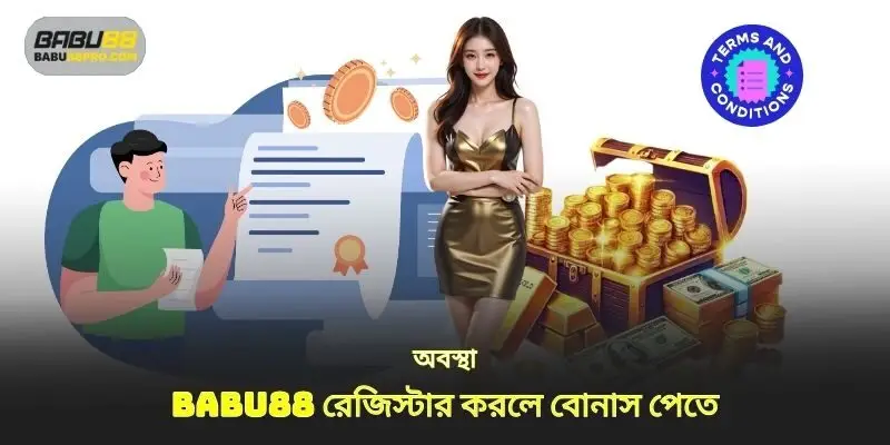 প্রাপ্তির শর্তাবলী সাইন আপ বোনাস babu88