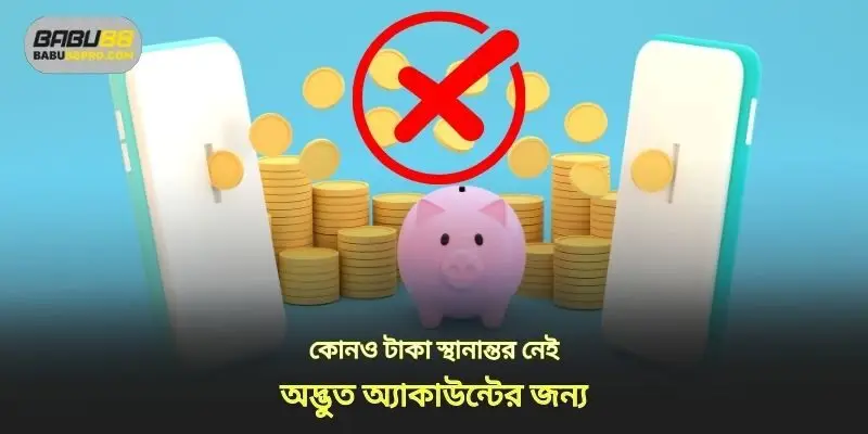 অদ্ভুত অ্যাকাউন্টে টাকা স্থানান্তর করবেন না